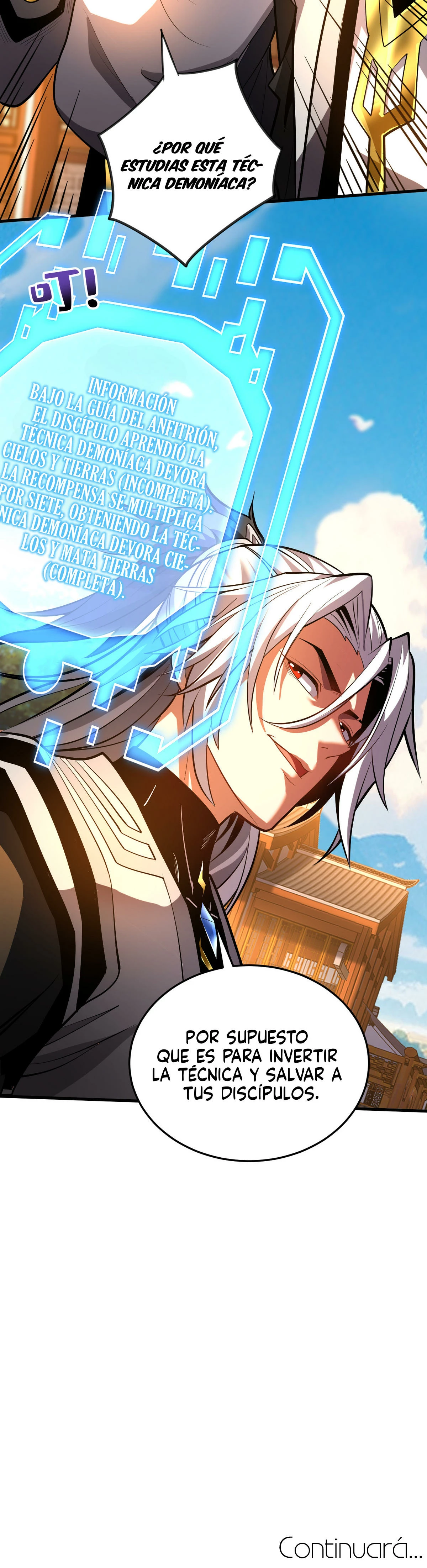 Mientras mis discípulas se matan, yo me relajo! > Capitulo 79 > Page 151